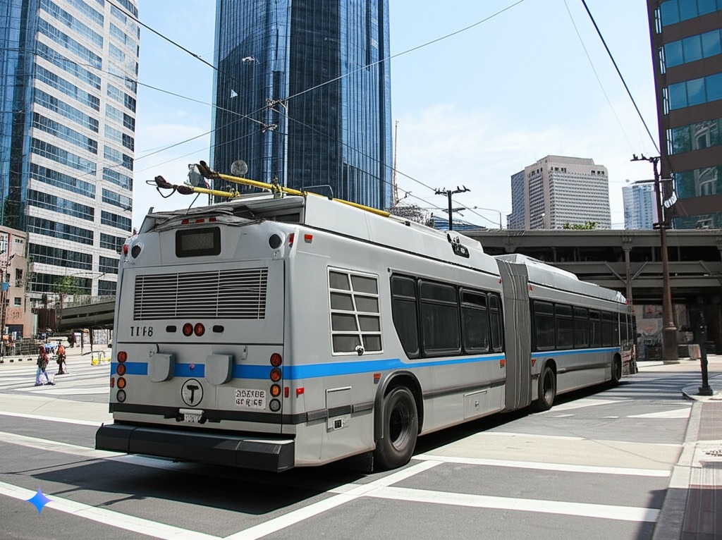 троллейбус neoplan electroliner